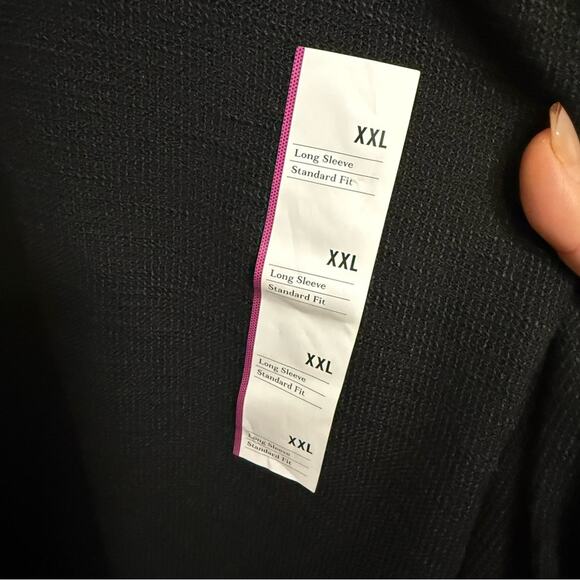 NWT goodfellow & co men’s sz XXl black crew neck pull over heavy weight tee - Picture 3 of 7